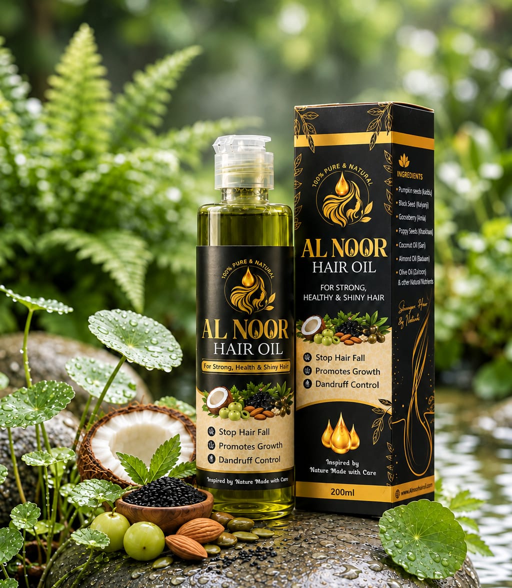 AL Noor hair oil (herbal oil)